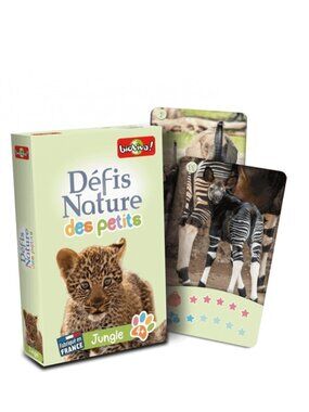 Bioviva Défis Nature des Petits - Jungle French Card Game New in Box Ages 4+